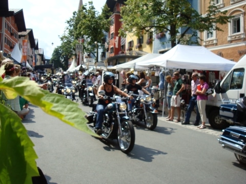 Kitzbühel Harley Davidson Treffen
